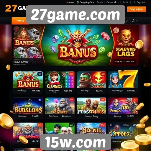 Explorando a interface do usuário do 27game